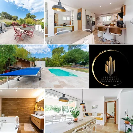 Сasa de vacaciones Piscine Privée Boulouris *